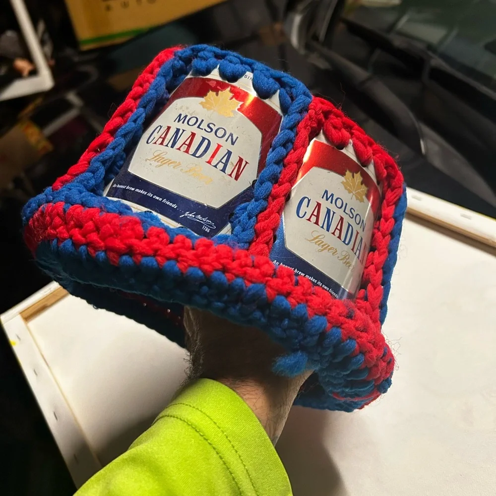 Vintage Molson Beer Hat; incredible condition